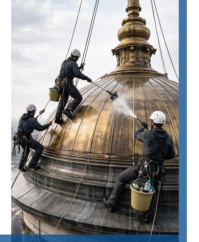 Мойка куполов и шпилей в Ессентуках от 8158 р. - заказать | ВЫСОТНИК-Ссн