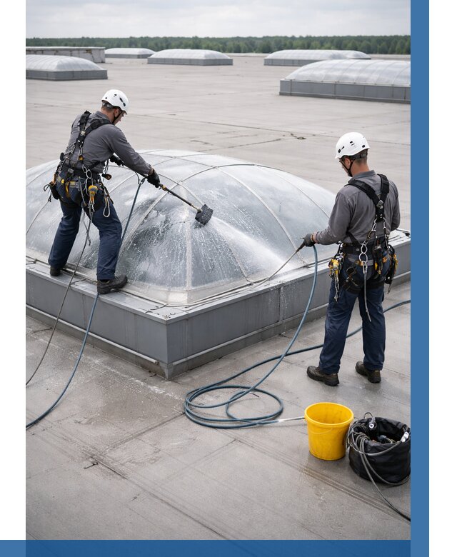 Мойка зенитных фонарей в Ессентуках, заказать от 4589 р. | ВЫСОТНИК-Ссн