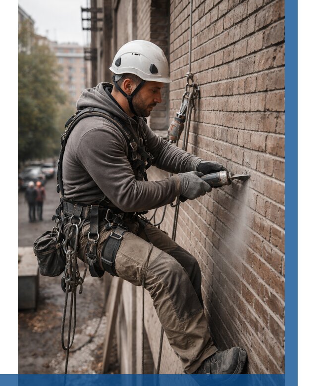 Расшивка кирпичных швов в Ессентуках от 612 р. | ВЫСОТНИК-Ссн