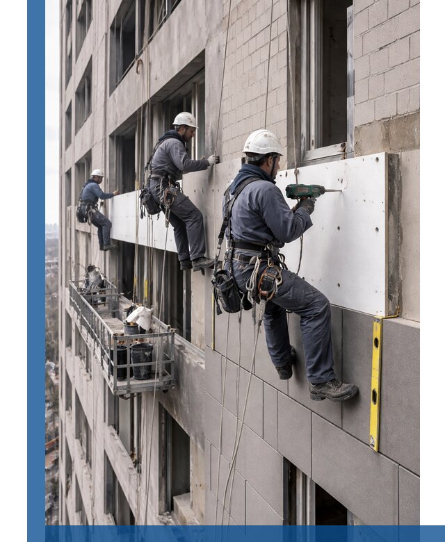 Монтаж фасадных термопанелей высокого качества в Ессентуках