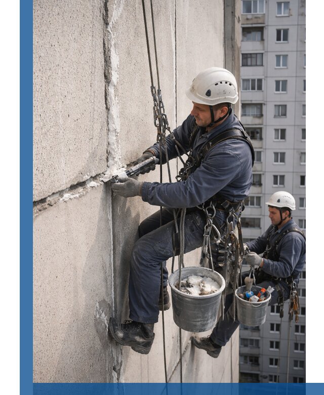 Утепление межпанельных швов в Ессентуках профессионально и надежно