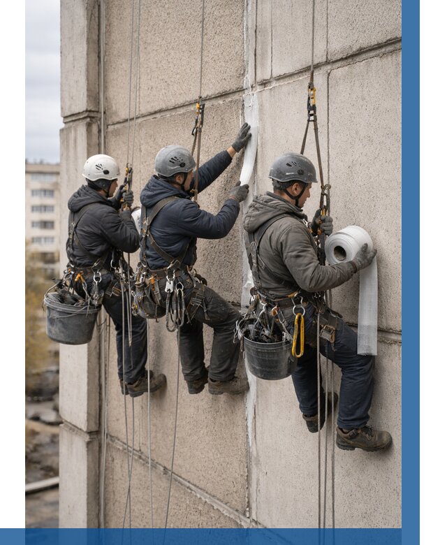 Ремонт межпанельных швов в Ессентуках от 765 р. | ВЫСОТНИК-Ссн