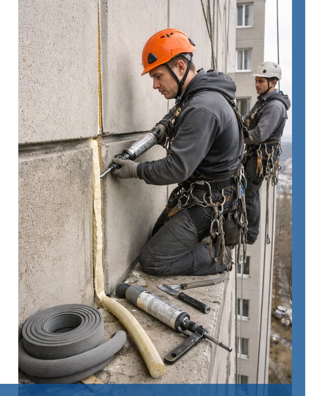 Теплый шов межпанельные швы в Ессентуках от 714 р. | ВЫСОТНИК-Ссн