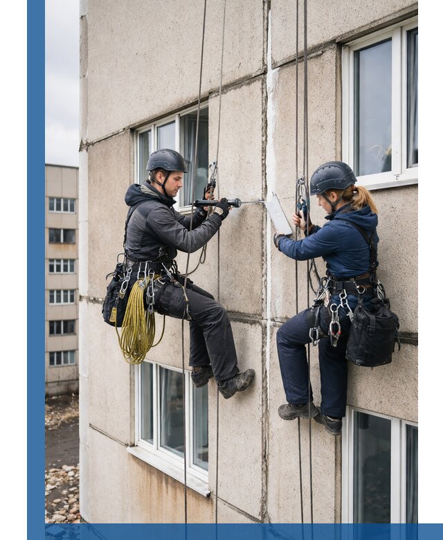 Герметизация межпанельных швов тёплым швом в Ессентуках