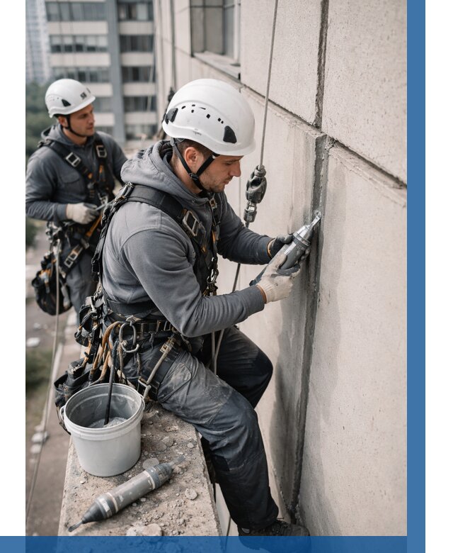 Ремонт деформационных швов здания в Ессентуках от 1020 р. | ВЫСОТНИК-Ссн