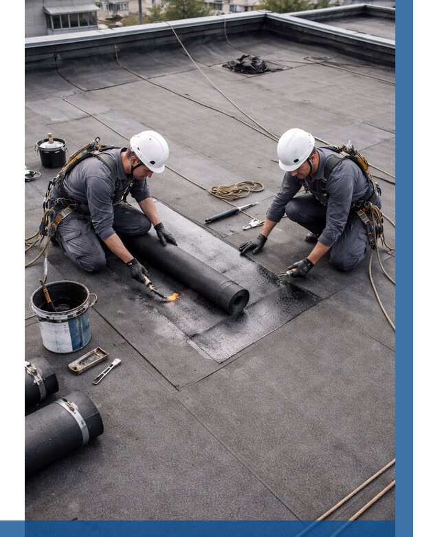 Ремонт мягкой кровли под ключ в Ессентуках от 714 р. | ВЫСОТНИК-Ссн