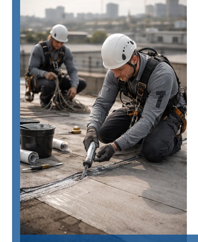 Аварийное и капитальное устранение протечек кровли в Ессентуках