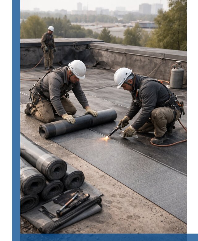 Монтаж мягкой кровли в Ессентуках профессионально и надежно