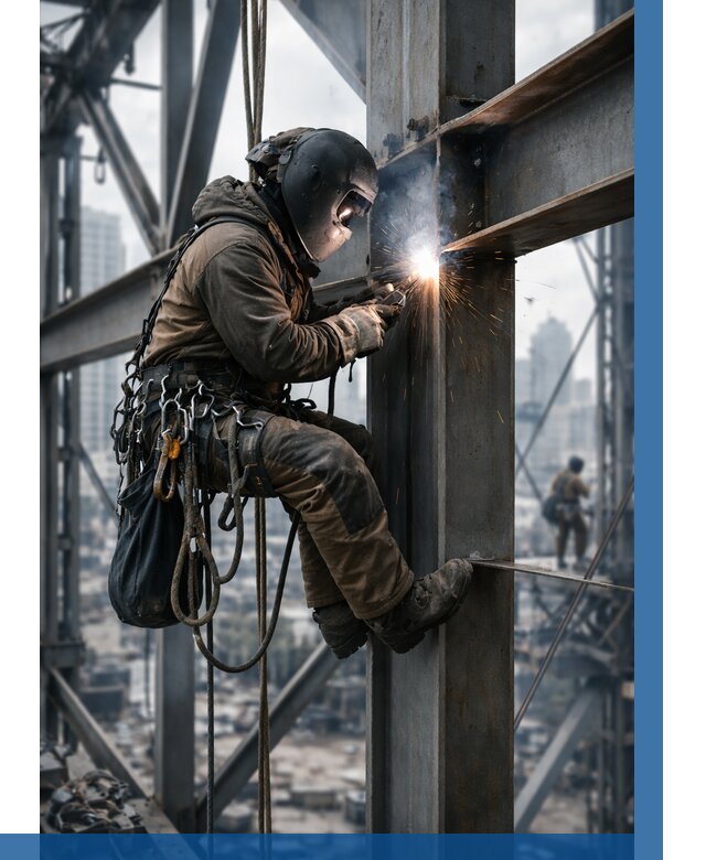 Высотные сварочные работы в Ессентуках от 3569 р. | ВЫСОТНИК-Ссн