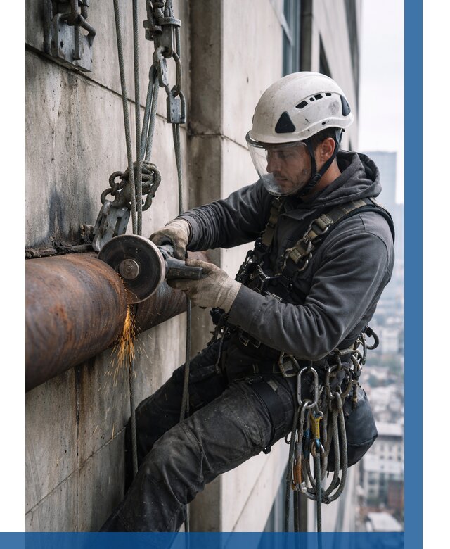 Резка металла на высоте в Ессентуках по цене от 4589 р. | ВЫСОТНИК-Ссн