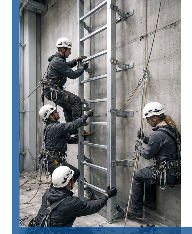 Монтаж металлических лестниц в Ессентуках под ключ со гарантией