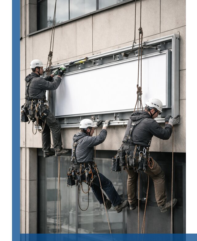 Профессиональный монтаж светового короба под ключ в Ессентуках