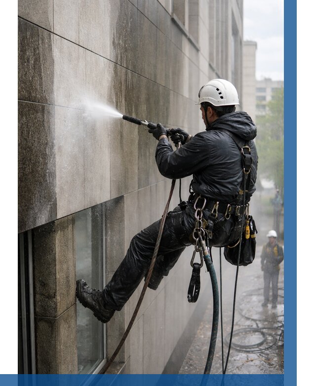 Гидроструйная очистка поверхностей в Ессентуках от 867 р. | ВЫСОТНИК-Ссн