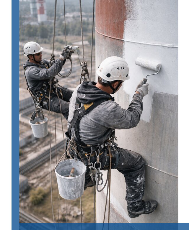 Покраска дымовых труб в Ессентуках: антикоррозийная защита и восстановление