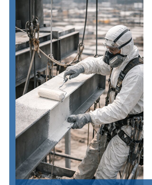 Профессиональная огнезащитная обработка металлоконструкций в Ессентуках