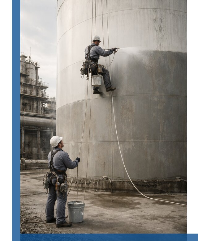 Покраска стальных резервуаров и емкостей в Ессентуках профессионально