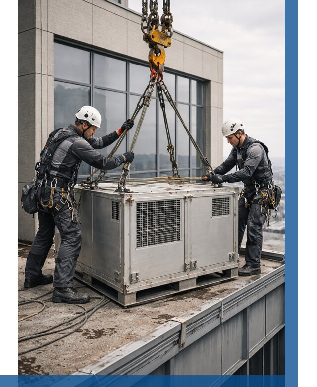 Такелажные работы на высоте в Ессентуках от 8158 р. | ВЫСОТНИК-Ссн