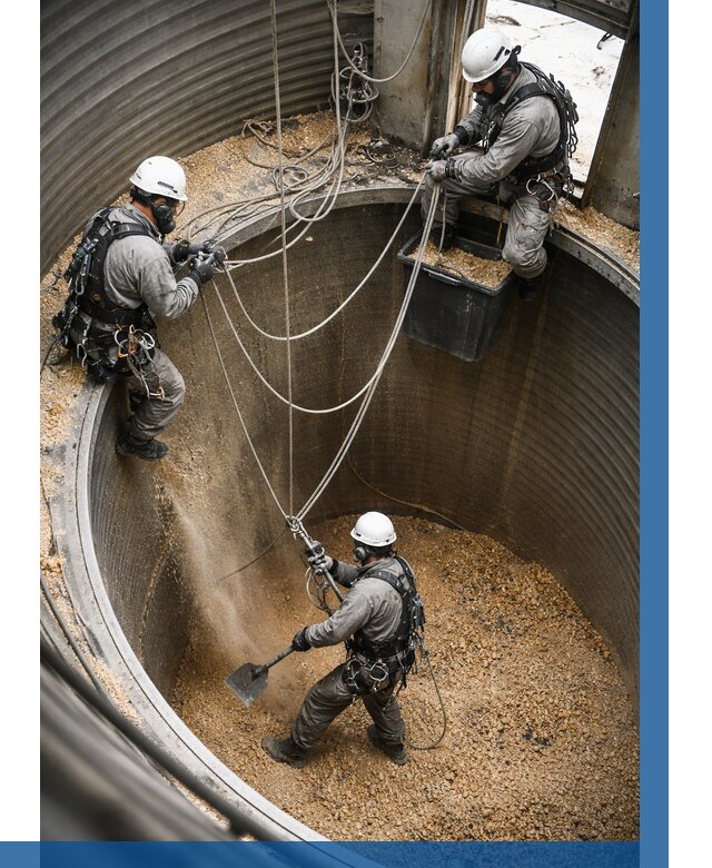 Чистка зерновых бункеров в Ессентуках от 12236 р. | ВЫСОТНИК-Ссн