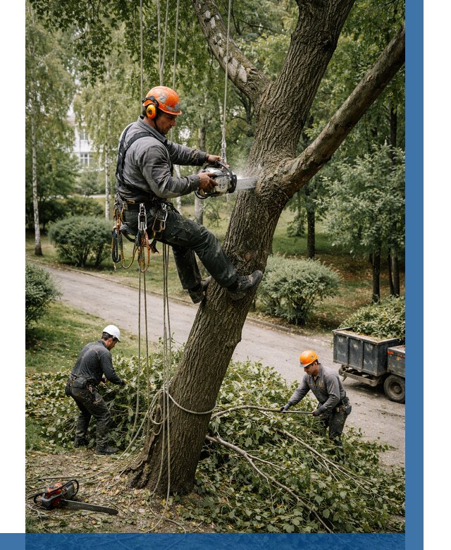 Кронирование деревьев в Ессентуках от 6628 р. | ВЫСОТНИК-Ссн