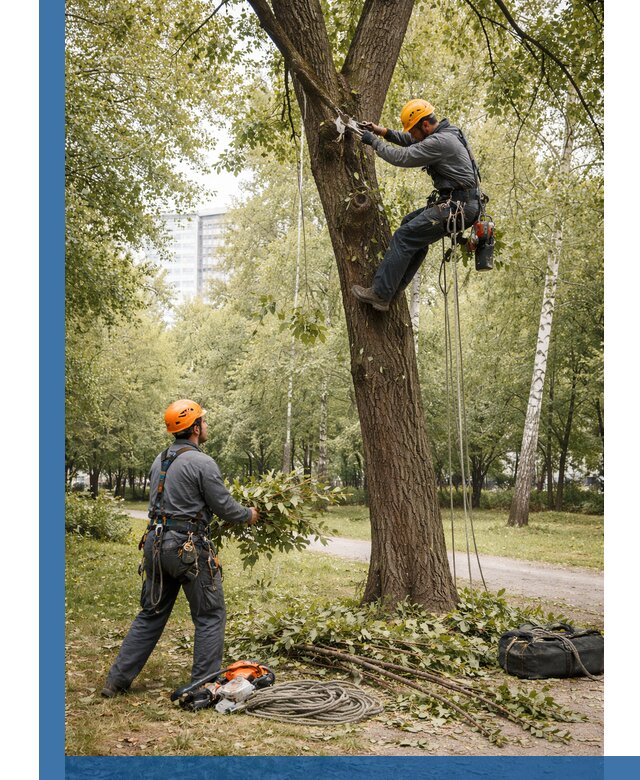 Санитарная обрезка деревьев в Ессентуках, профессионально и безопасно