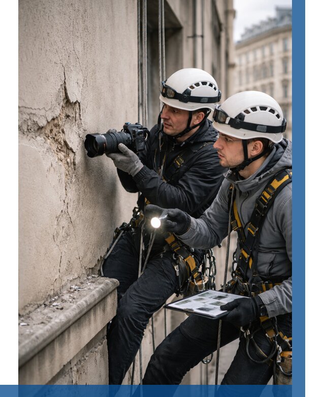 Фотофиксация дефектов фасада в Ессентуках от 4589 р. | ВЫСОТНИК-Ссн