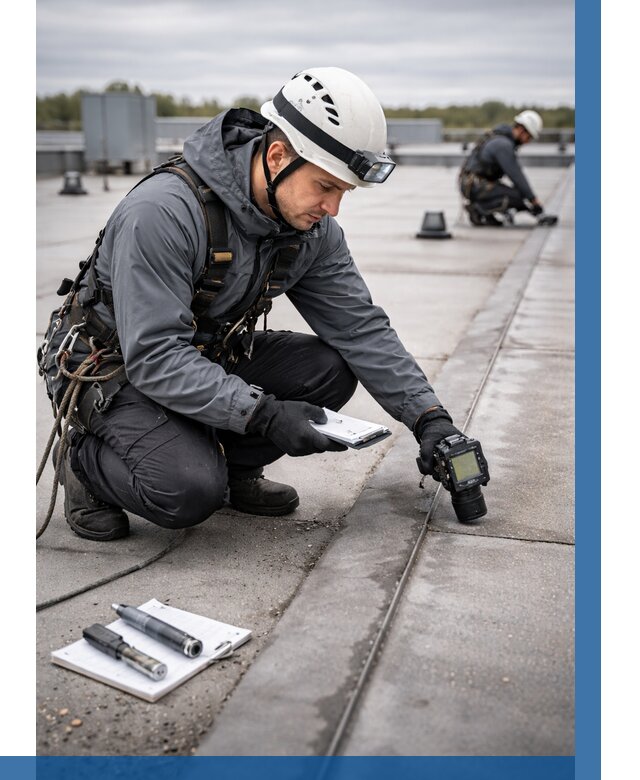 Обследование кровли на протечки в Ессентуках от 4589 р. | ВЫСОТНИК-Ссн