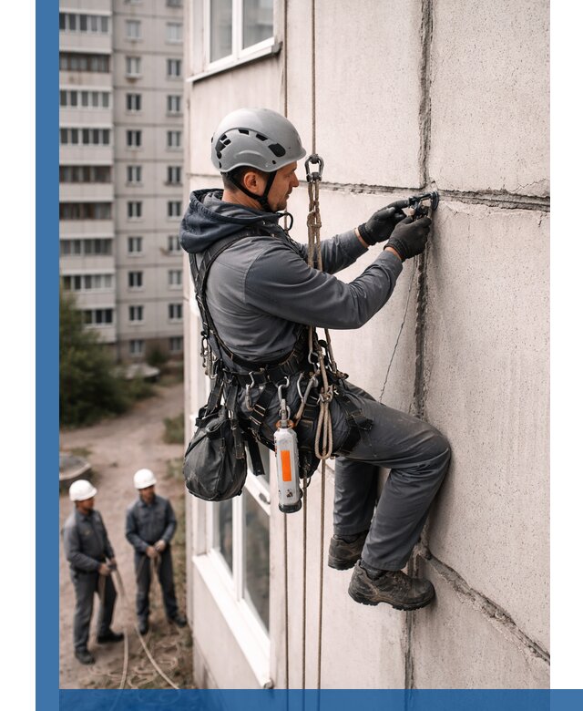 Обследование межпанельных швов и герметизация в Ессентуках