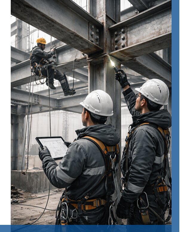 Обследование металлоконструкций в Ессентуках от 5608 р. | ВЫСОТНИК-Ссн